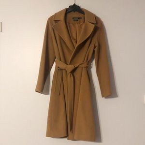 Lauren by Ralph Lauren Wool Blend Wrap Coat